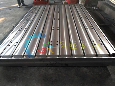 數(shù)控加工鑄鐵精密T型槽平板  鑄鐵精密T型槽平板