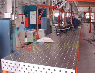 機器人焊接平臺  機器人焊接平臺  機器人柔性焊接平臺