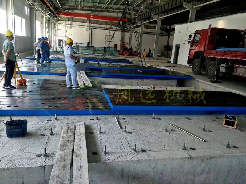 鑄鐵平板安裝-平板安裝